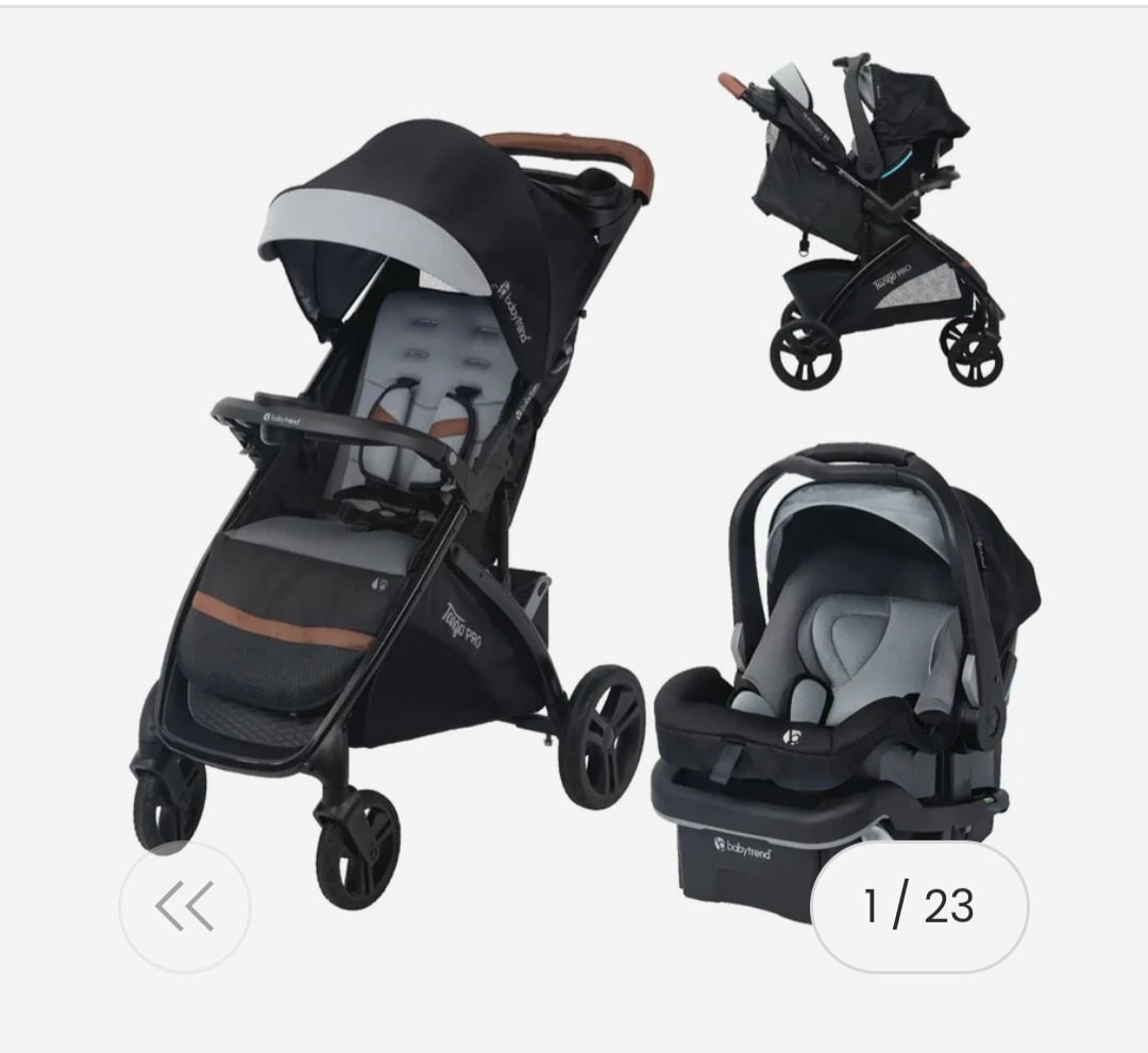 Baby Trend Tango PRO Stroller Travel System with Secure-Lift Infant Car Seat