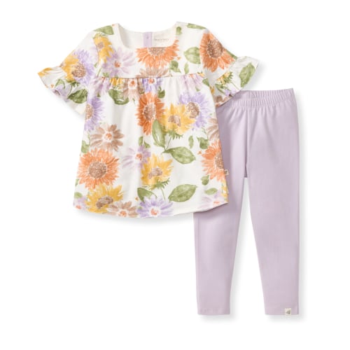 Sweet Sunflowers Tunic & Pants Set – Burt's Bees Baby