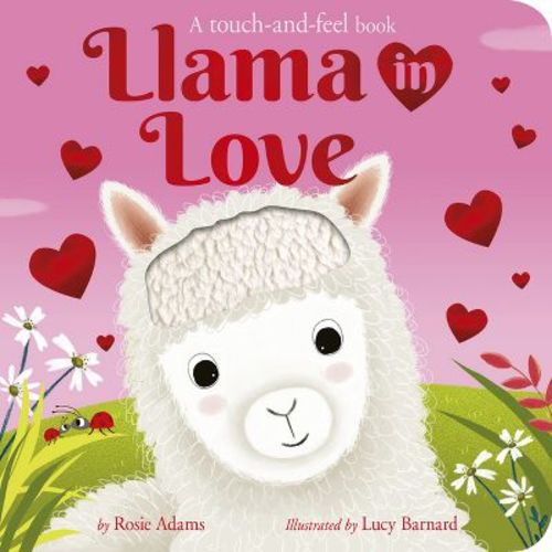 Llama in Love - by Rosie Adams (Board Book)
