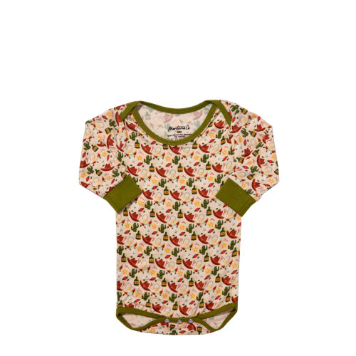 Montana Co Infant Boy's Western Print Onesie