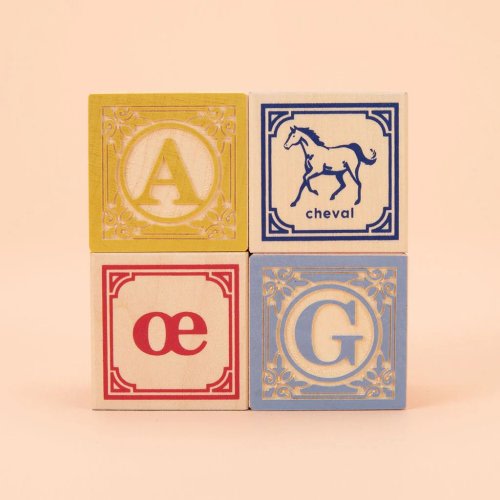 Uncle Goose ABC French - 28 Blocks