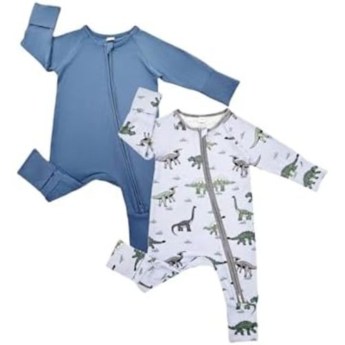 Bow Dream Baby Girl Romper Jumpsuit Bamboo Rayon Baby Clothes Boys & 2 Way Zipper Outfit Baby Clothes for Girls