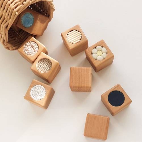 Sensory Wooden Blocks for Baby Montessori Wooden Toys for Toddlers First Birthday Gift Educational Toys Development of Motor Skill - Etsy