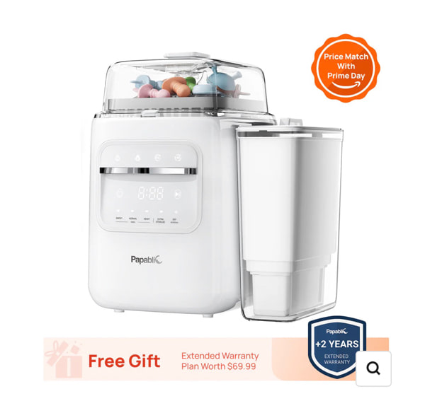 Papablic SafeguardPlus™ Baby Bottle Washer System