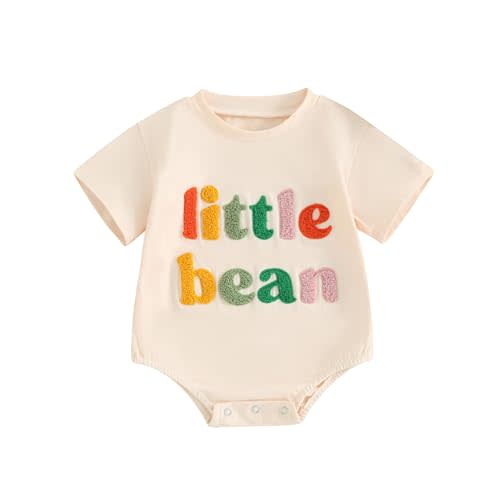 Twopumpkin Baby Boy Girl Bubble Romper Short Sleeve Onesie Graphic T Shirts Toddler Infant Summer Clothes Outfit