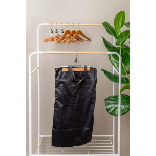 Basics Large Zipper Hanging Wet Bag, Laundry Bag with Handles