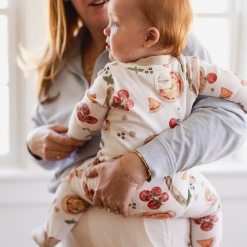 Brick Oven Pizza Organic Cotton Sleep & Play - Newborn