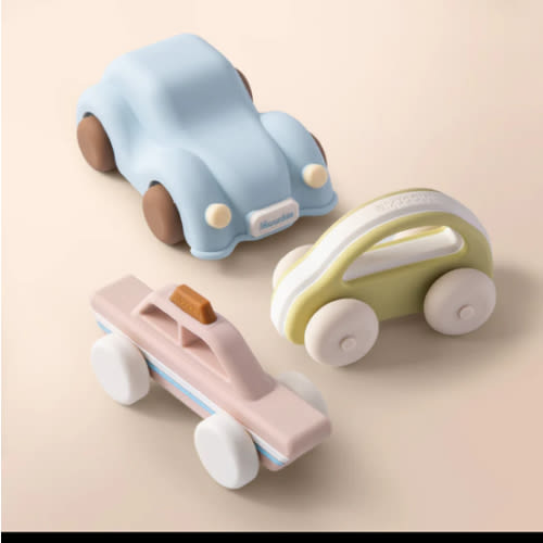 Surf & Go Silicone Mini Car Set