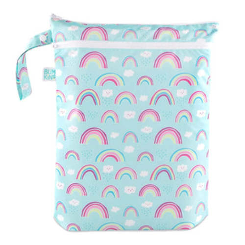 Reusable Wet / Dry Bag | Rainbows | Bumkins Baby