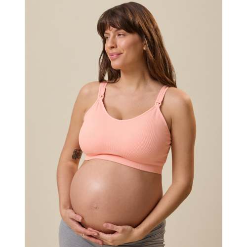 Mia Maternity & Nursing Lounge Bra | Light Navy - Kindred Bravely