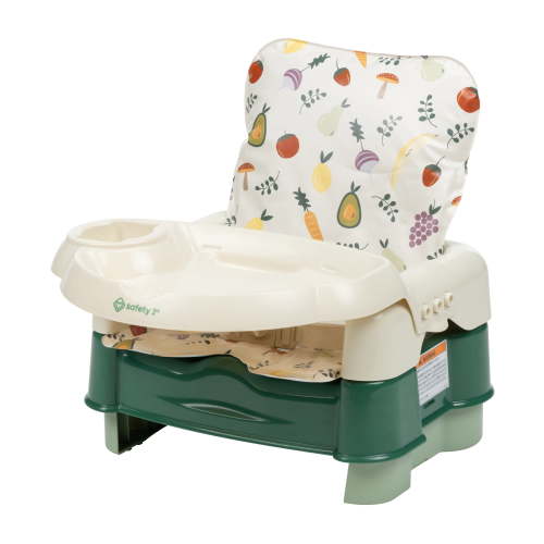 Safety 1st Deluxe 5-in-1 Sit, Snack & Go Convertible Booster Seat, Turnip the Beet