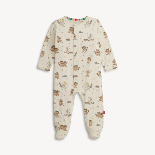 Magnetic RightFit™ Footie - Where the Wild Things Are