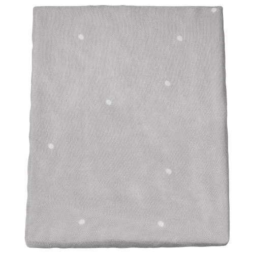 VÄDRA Cover for babycare mat - dotted/gray | IKEA