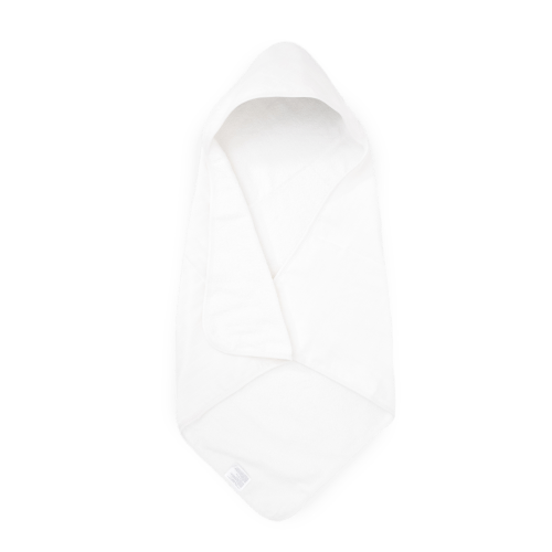 Infant Hooded Towel - White