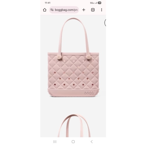 Baby Bogg Bag - Quilted Rose Petal