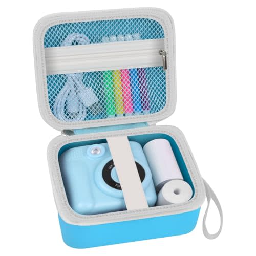 PAIYULE Kids Instant Print Camera Case Compatible with ESOXOFFORE for Dylanto for DUDUDRAGON for GKTZ for Dafotil for Careenoah for Aasonida Toddler Digital Prints Paper Storage Bag (Box Only) Blue