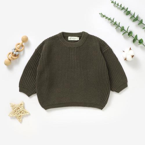Tiny Alpaca | Organic Natural Cotton Baby Knitted Sweater | 0-3 Years | Gender Neutral | Organic Baby Knitted | Baby Shower Gift |