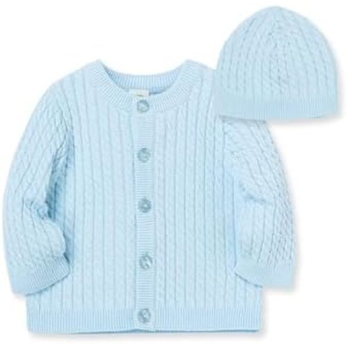 Little Me Baby Light Pink Cable Sweater