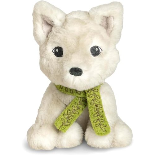 Compendium – an Adorable Stuffed Arctic Fox Plush, Companion to The Book Why Not?, 5.25" L x 5.75" W x 8" H
