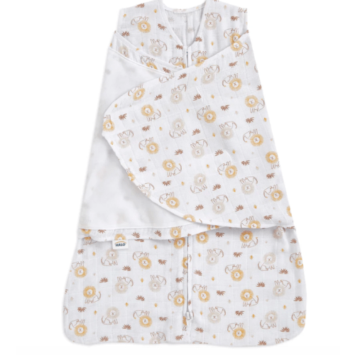 Jungle Print Cotton Swaddle | HALO