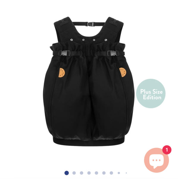 The Weego TWIN Baby Carrier - Plus Size Edition