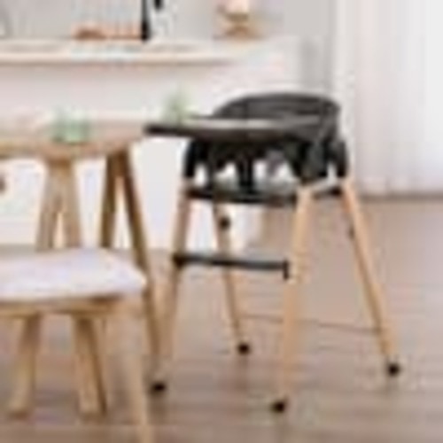 Evolur Black Nimbus Highchair 2552EV-BLK