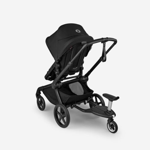 Bugaboo Kangaroo bassinet and seat stroller Midnight black sun canopy, midnight black fabrics, black chassis | Bugaboo