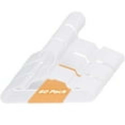60 Pack Baby Kids Hangers,Sageme Toddler Fabric Plastic Hangers Children Clothes Hangers,Durable Plastic,White