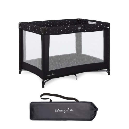 Dream On Me Nest Portable Playard in Black