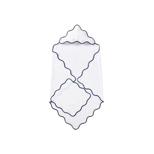 Organic Scallop Baby Hooded Towel & Washcloth Set | Pottery Barn Kids
