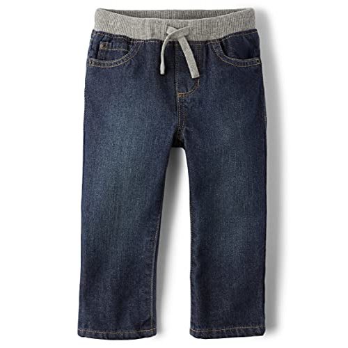 The Children's Place Boys Baby and Toddler Pull on Straight Jeans