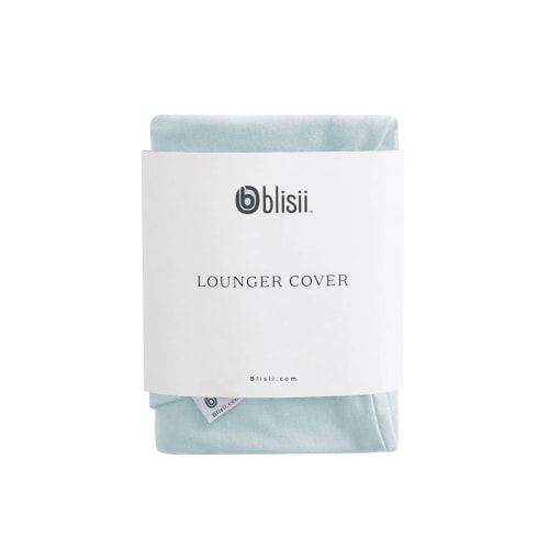 Blisii Organic Infant Lounger Cover - Slate