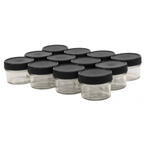 4 oz. Glass Jars (12)