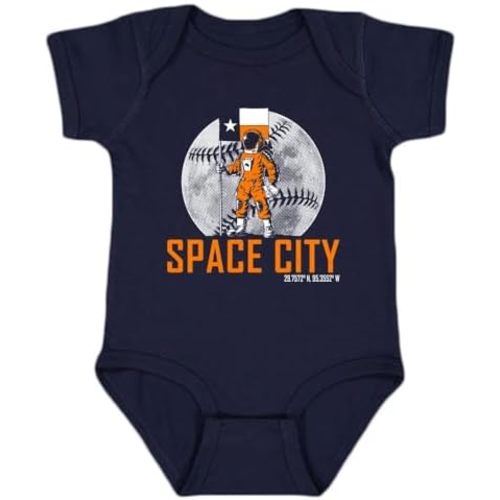 Crush City - Houston Space Astronaut Kid's Bodysuit for Baseball Fans