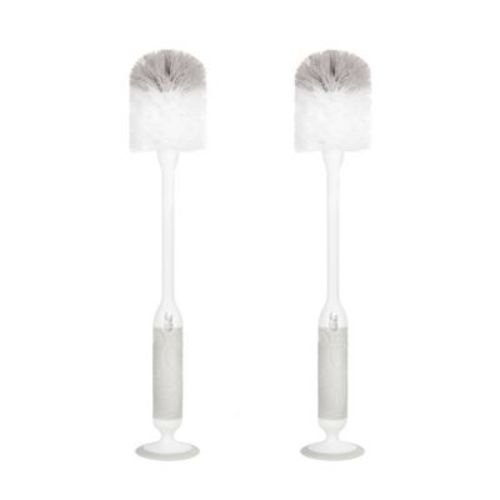 Ubbi Deluxe Baby Bottle Brush - 2pk - Gray
