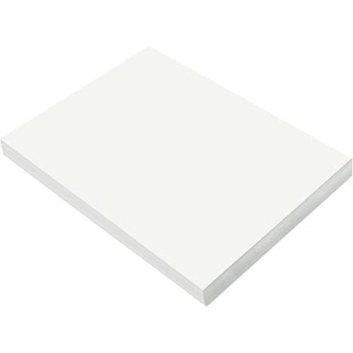 Prang (Formerly SunWorks) Construction Paper, White, 9" x 12", 100 Sheets