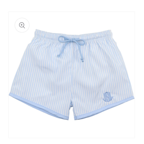 Blue Striped Swim Trunks – Cecil & Lou