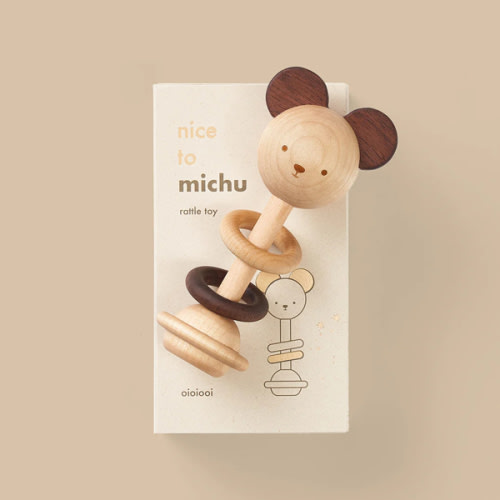Nice to Michu Baby Rattle– Odin Parker