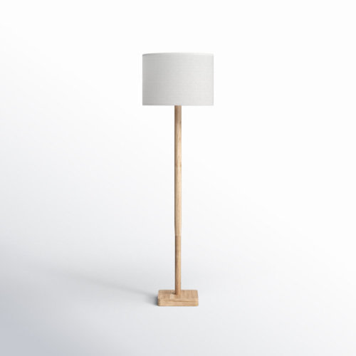 Phipps 58.5'' Solid Wood Floor Lamp
