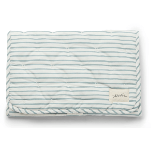Striped On the Go Portable Changing Pad