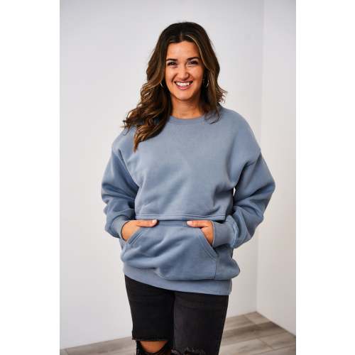 Latched Mama 635 Snuggle-Up Nursing Pullover