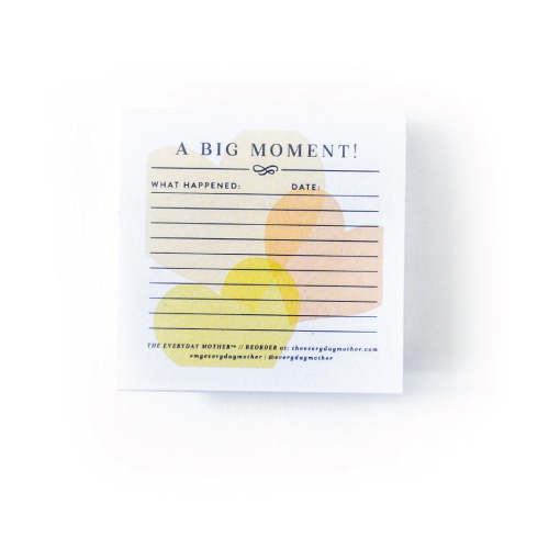 Big Moment Sticky Notepad