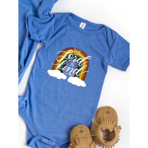 "The Lord is Kind" Rainbow Onesie