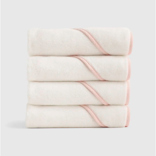 Organic Turkish Cotton Baby Hooded Towel Set 4-Pack