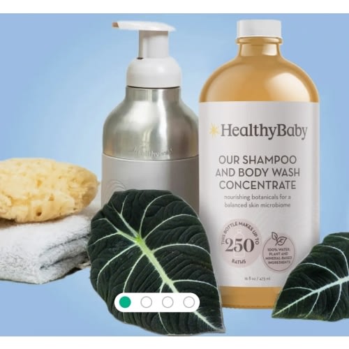 Our Shampoo and Body Wash System