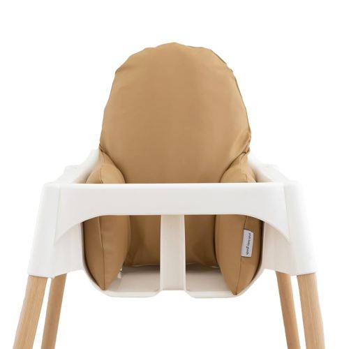 Yeah Baby Goods Wipeable IKEA Antilop Highchair Cushion Cover (Doe) - Soft, Waterproof Baby High Chair Cover