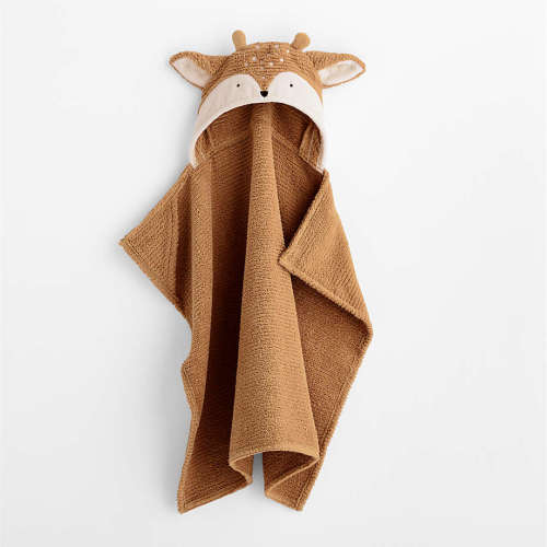 Fawn Organic Cotton Hooded Baby Towel