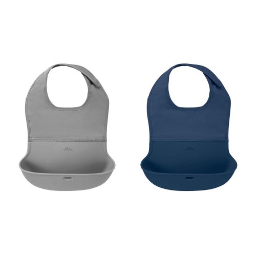 OXO OXO Tot Roll-Up Bib 2-Pack