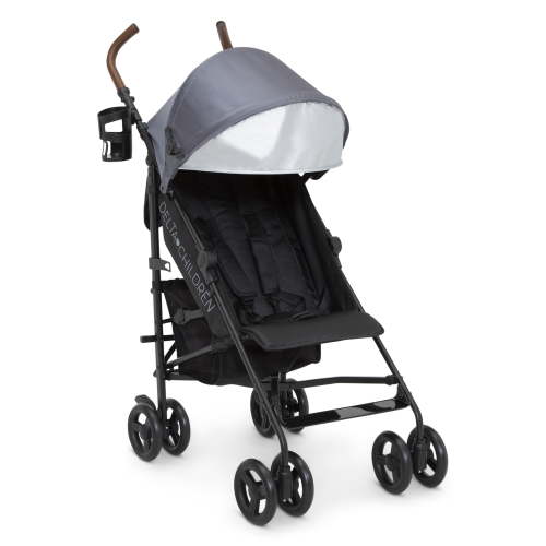 Delta Children 365 Plus Lightweight Travel Stroller, Iron