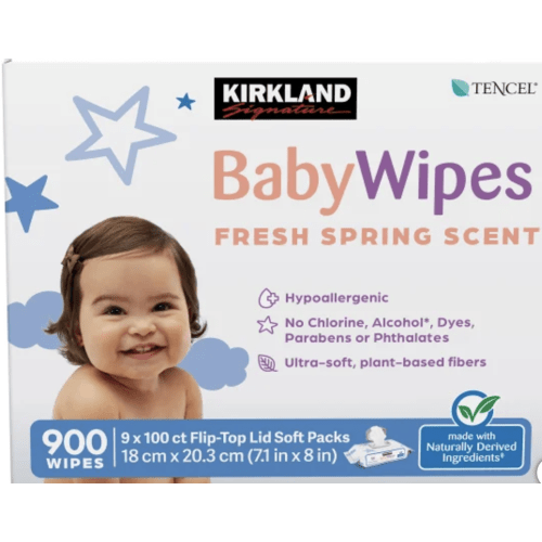 Kirkland Signature Scented Baby Wipes, 900-count